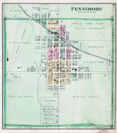 Fennimore Street Map, Grant County 1895